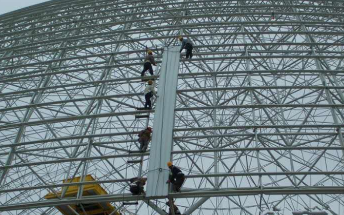 林州网架装配好以后应当留神哪八项验收事件