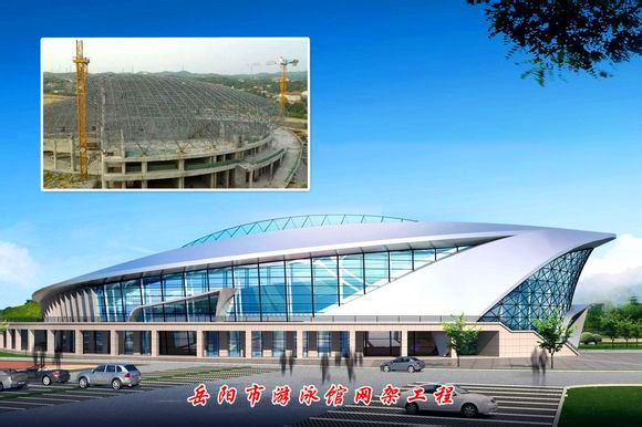 林州游泳池网架